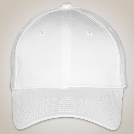 New Era Stretch Fit Cotton Hat - White