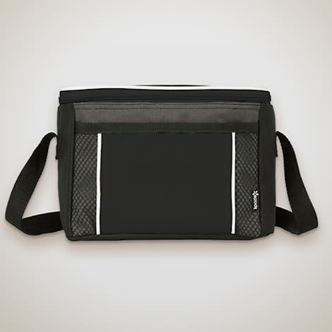 KOOZIE ® Contrast 6 Can Lunch Cooler - Black