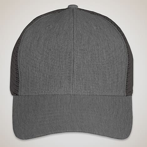 Big Accessories Urban Trucker Hat - Black / Black