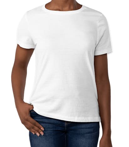 Bella Ladies Jersey T-shirt - White