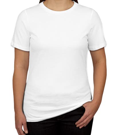 Canada - Bella Ladies Jersey T-shirt - White