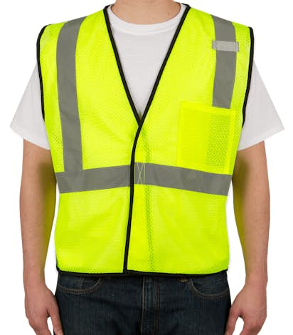 ML Kishigo Class 2 Safety Mesh Vest - Lime