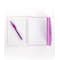 Frosted Color Block Spiral Notebook - Other View: 2
