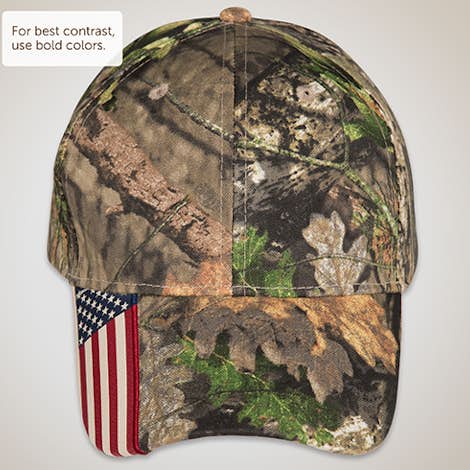 Outdoor Cap Realtree Xtra® Camo American Flag Hat - Mossy Oak Country