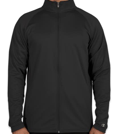Champion Performance Full Zip Jacket - Black / Black