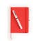 Medium Hard Cover Notebook - Other View: 1