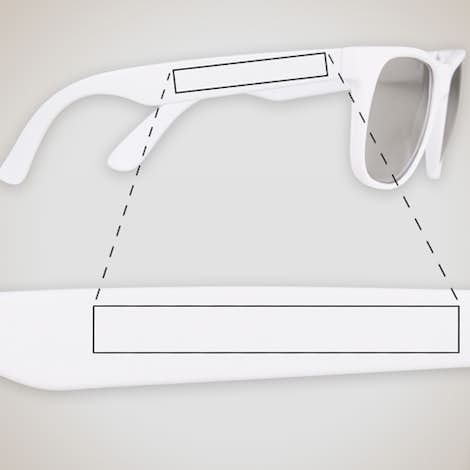 Promotional Mirrored Sunglasses - Silver Tint
