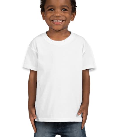 Fruit of the Loom Toddler 100% Cotton T-shirt - White