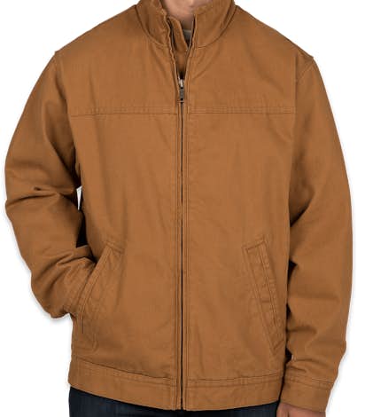 CornerStone Duck Cloth Flannel-Lined Work Jacket - Duck Brown