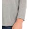 Bella Ladies Flowy Long Sleeve V-Neck T-shirt - Other View: 3