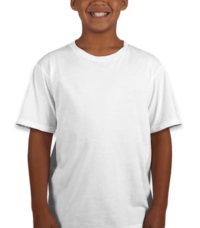 Anvil Youth Jersey T-shirt - White