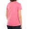 Hanes Ladies 100% Cotton V-Neck T-shirt - Other View: 2