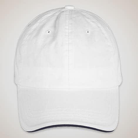 Bayside Sandwich Bill USA Hat - White / Navy
