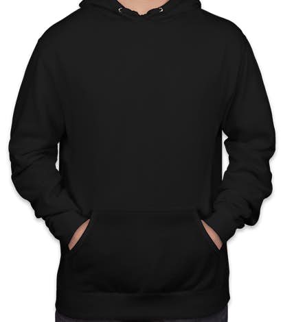 Independent Trading Lightweight Pullover Hoodie - Black