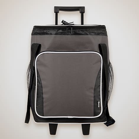 KOOZIE ® Tailgate Rolling Cooler - Charcoal