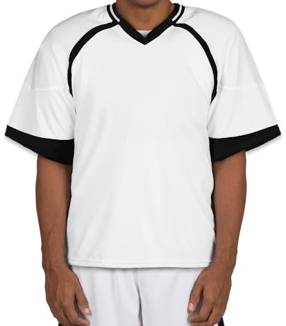 Teamwork Revolution Lacrosse Jersey - White / Black