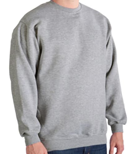 Custom Bayside Heavyweight USA Crewneck Sweatshirt - Design ...