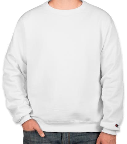 Champion 50/50 Eco Crewneck Sweatshirt - White
