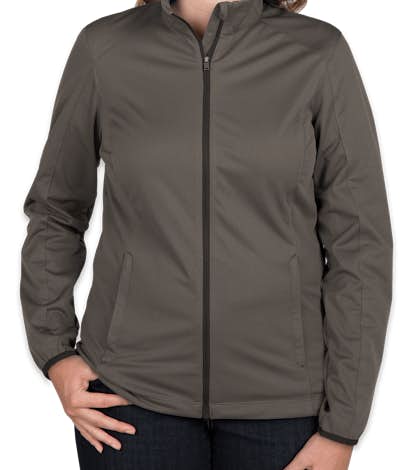 Port Authority Ladies Lightweight Active Soft Shell Jacket - Grey Steel