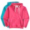 J. America Ladies V-Neck Pullover Hoodie