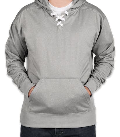 J. America Performance Hockey Pullover Hoodie - Athletic Heather