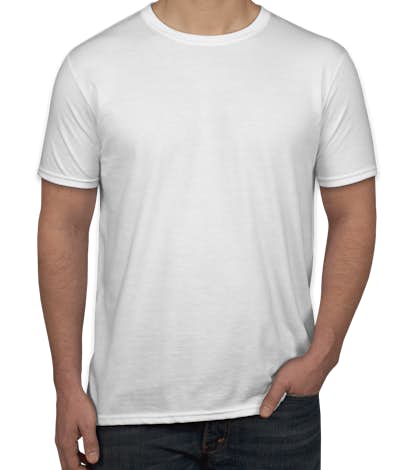 Canada - Gildan Softstyle Jersey T-shirt - White