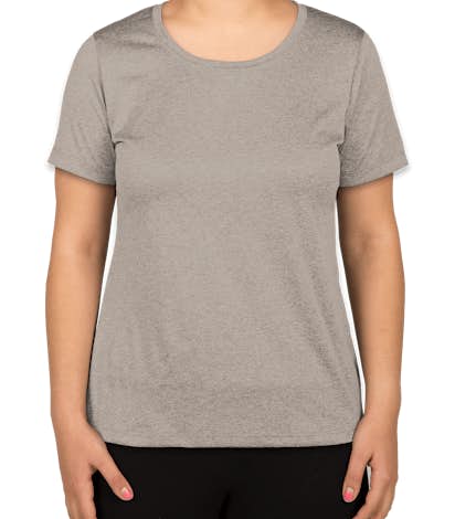 Sport-Tek Ladies Heather Performance Shirt - Vintage Heather