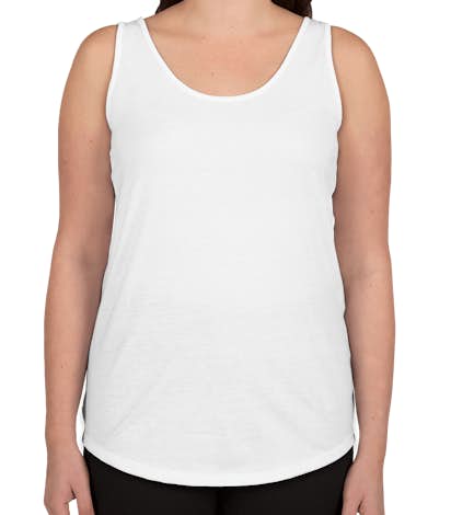 Hanes Ladies X-Temp Tank - White