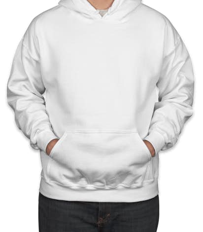 Canada - Gildan Dryblend® 50/50 Pullover Hoodie - White