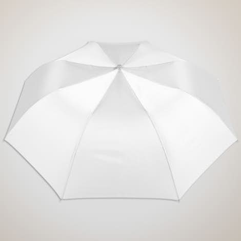 Vitronic Solid Auto Open Compact 44" Umbrella - White