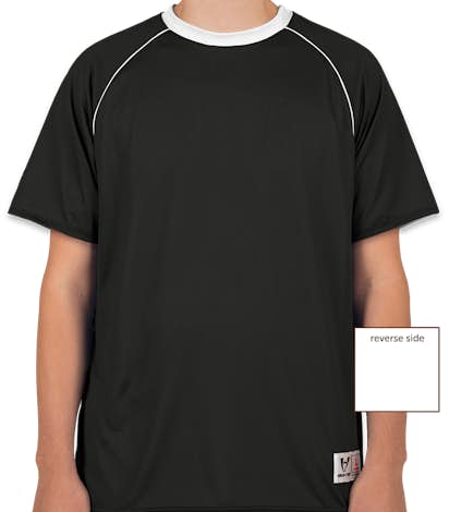 High Five Conversion Reversible Soccer Jersey - Black / White
