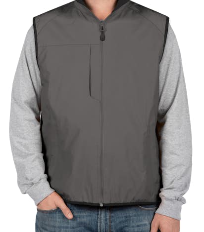 Port Authority Challenger Vest - Steel Grey / True Black