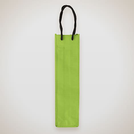 Single Bottle Non-Woven Wine Bag - Pear Green