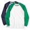 Canvas Long Sleeve Baseball Raglan