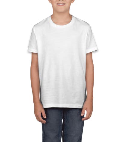 Canvas Youth Jersey T-shirt - White
