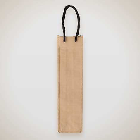Single Bottle Non-Woven Wine Bag - Beige
