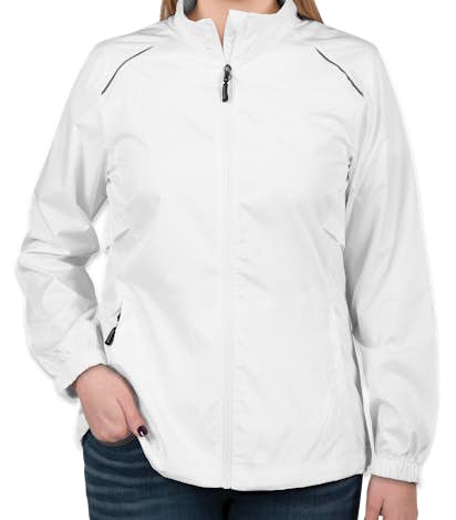 Core 365 Ladies Lightweight Full Zip Jacket - White