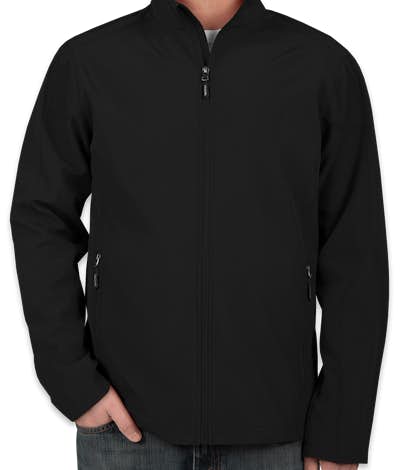 Core 365 Fleece Lined Soft Shell Jacket - Black