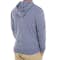 Threadfast Tri-Blend Full Zip T-shirt Hoodie - Other View: 2