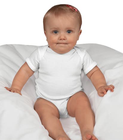 Rabbit Skins Infant Jersey One-piece - White