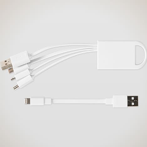 4-in-1 Charging Buddy - White / White