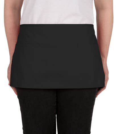 Stain Release Waist Apron - Screen Printed - Black