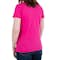 Fruit of the Loom Ladies 100% Cotton V-Neck T-shirt - Other View: 2