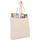 Tall Gusseted 100% Cotton Shopper Tote - Other View: 2
