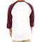 Port & Company 50/50 Baseball Raglan - Other View: 2