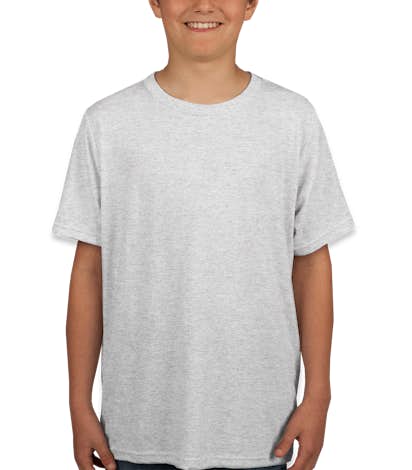 Next Level Youth Tri-Blend T-shirt - Heather White