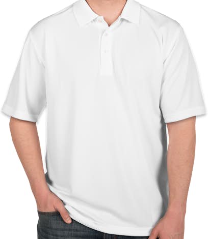 Ultra Club Cool & Dry Performance Polo - White
