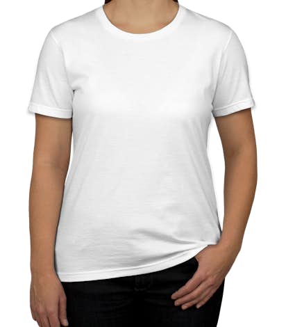 Canada - Anvil Ladies Jersey T-shirt - White