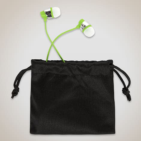 Bustle Bluetooth Earbuds - Lime Green