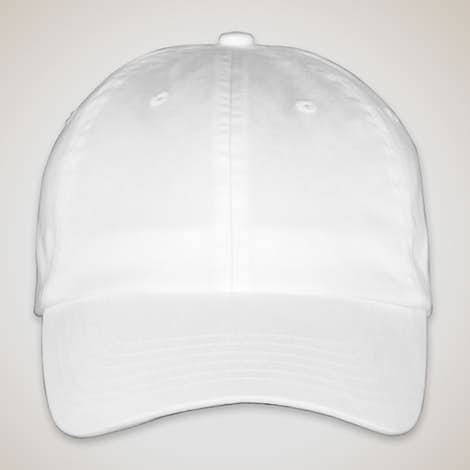 Valucap Bio-Washed Hat - White